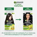 Garnier Hair Colouring Creme,Long-lasting,Smoothness & Shine,Color Naturals - 1 Natural Black (70ml+60gm)