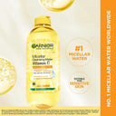 Garnier Vitamin C Micellar Water - Removes Makeup, dust & impurities For Dull Skin