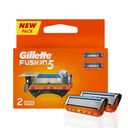 Gillette Fusion 5 Shaving Razor Blades for men (Pack of 2)