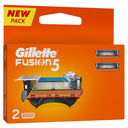 Gillette Fusion 5 Shaving Razor Blades for men (Pack of 2)
