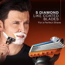Gillette Fusion 5 Shaving Razor Blades for men (Pack of 2)