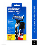 Gillette Mach3 - Manual Shaving Razor, With Free Shaving Foam (1 Pc)