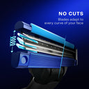 Gillette Mach 3 Turbo, Shaving Razor Blades For Men, 2 Cartridges