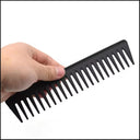 Hair Line Professional Heat Resistant Carbon Comb for Hair Styling Grooming Detangling (HLC-517)