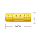 Hair Line Professional Plastic Hair Roller Curler (1.6cm Diameter Yellow) (HHR002)