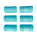 Hair Line Professional Plastic Hair Roller Curler (3cm Diameter Blue) (HHR014)