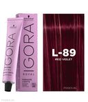 Schwarzkopf Professional IGORA Royal Fashion Lights Permanent Highlight Color Creme (L-89 Red Violet)