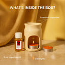 Iris Fragrance Vaporizer Set - Amber Rose