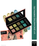 SUGAR Cosmetics Blend The Rules Matte Eyeshadow Palette | SmudgeProof - 07 Ivy (Enchanting Emeralds)