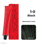 Schwarzkopf Professional Igora Royal Permanent Color Creme (60ml) Igora 1-0 Black