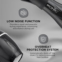 Ikonic Professional Hair Dryer Pro 2100+ (Black)