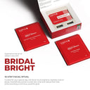 Kanpeki Pro Bridal Bright 10 Steps Facial Kit With Oxygen & Living Water for Oxygenation, Hydration and Radiance - All Skin Type (183gm)