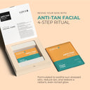 Kanpeki Pro Anti-Tan Facial Ritual – 4 Step Skincare Ritual for Tan Removal & Radiance (48gm)