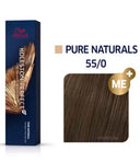 Wella Professionals Koleston Perfect Pure Naturals - 55/0 Light Brown Intensive (60gm)