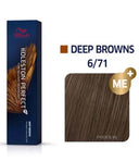 Wella Professionals Koleston Perfect Deep Browns - 6/71 Dark Blonde Brown Ash (60gm)