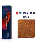 Wella Professionals Koleston Perfect Vibrant Reds - 8/34 Light Blonde Golden Red (60gm)