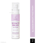 Komyo Blossom Bright Face Wash with Glutathione+Hyaluronic Acid+Niacinamide, with Chamomile & Aloe Vera for Ultra Brightening & Hydrating, Anti-Tan & Pigmentation, Fresh & Energised Glow, Gentle Daily Face Cleanser, 100ml