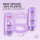 L'Oreal Paris Hyaluron Moisture Anti-Frizz Conditioner With Hyaluronic Acid For 72Hr Dehydrated Hair