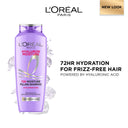 L'Oreal Paris Hyaluron Moisture Anti-frizz Shampoo With Hyaluronic Acid For 72 HR Dehydrated Hair