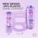 L'Oreal Paris Hyaluron Moisture Anti-frizz Shampoo With Hyaluronic Acid For 72 HR Dehydrated Hair