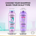 L’Oréal Paris Hyaluron Pure 72H Purifying Shampoo, For Oily Scalp & Dry Hair With Salicylic And Hyaluronic Acid