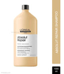 L'Oréal Professionnel Absolut Repair Shampoo For Dry and Damaged Hair With Protein & Omega-9 (1500ml) (1.5L)