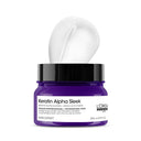 L'Oreal Professionnel Keratin Alpha Sleek Hair Mask, 84% Less frizz, 5X Instant smoothness 250gm