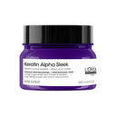 L'Oreal Professionnel Keratin Alpha Sleek Hair Mask, 84% Less frizz, 5X Instant smoothness