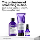 L'Oreal Professionnel Keratin Alpha Sleek Shampoo (300ml), Mask (250gm) & Serum (50ml) - Combo