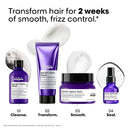 L'Oreal Professionnel Keratin Alpha Sleek Shampoo, Frizz Control and Smoothness for frizzy hair