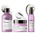 L'Oreal Professionnel Liss Unlimited Shampoo 300ml, Hair Mask 250gm & Hair Serum 125ml, Serie Expert