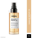 L'Oreal Professionnel Absolut Repair Oil 10-In-1 Multi-benefit Leave In Hair Serum, Serie Expert (90ml)
