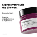 L'Oréal Professionnel Curl Expression Shampoo (300ml) & Hair Mask (250ml) Combo For Curly Hair (2pcs)