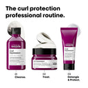 L'Oréal Professionnel Curl Expression Shampoo (300ml) & Hair Mask (250ml) Combo For Curly Hair (2pcs)