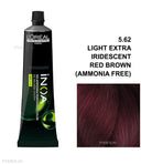 L'oreal Professionnel Paris INOA Ammonia-free Permanent Hair Color - 5.62 (Light Extra Iridescent Red Brown) 60g