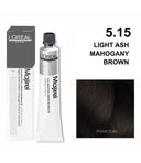 L'oreal Professionnel Paris Majirel Hair Color - 5.15 (Light Ash Mahogany Brown) (60ml) - NEW