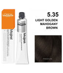 L'oreal Professionnel Paris Majirel Hair Color - 5.35 (Light Golden Mahogany Brown) (60ml) - NEW