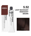 L'oreal Professionnel Paris Majirel Hair Color - 5.52 (Light Mahogany Iridescent Brown) (60ml) - NEW