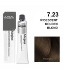 L'oreal Professionnel Paris Majirel Hair Color - 7.23 (Iridescent Golden Blond) (60ml) - NEW