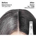 Loreal Professionnel Paris Majirel Hair Color - 1 (Black) (60ml) + Oxydant Creme 20 Vol. 6% Developer (495ml)