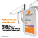 La Roche-Posay Anthelios UVMUNE400 Anti-Dark Spot Fluid SPF50+ Sunscreen with Melasyl for pigmented skin (50ml)