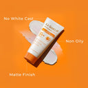 La Shield Fisico SPF 50+ PA+++ Mineral Sunscreen No Chemical Filter For Sensitive Skin (50gm)