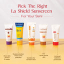 La Shield IR SPF 30 PA ++++ Mineral Sunscreen UVA & UVB + Infrared Protection No White Cast (50gm)