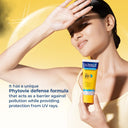 La Shield Pollution Protect SPF 40 Mineral Sunscreen Lightweight & Oil free Moisture Boost (50gm)