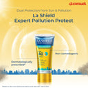La Shield Pollution Protect SPF 40 Mineral Sunscreen Lightweight & Oil free Moisture Boost (50gm)