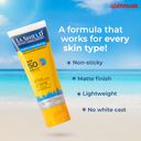 La Shield Pollution Protect SPF 50 Mineral Sunscreen Lightweight & Oil free Moisture Boost (50gm)