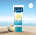 La Shield Sports Sunscreen SPF 50+ 100% Mineral 8 Hours Water resistant Sweatproof (50gm)