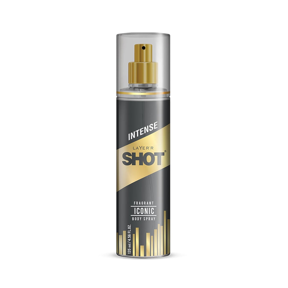 Layer’r Shot Intense Iconic Body Spray For Her 135ml | Pixies.in