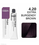 L'oreal Professionnel Paris Majirel Hair Color - 4.20 (Extra Burgendy Brown) (60ml) - NEW