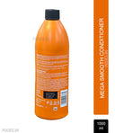 Matrix Mega Smooth Conditioner for Frizzy, Dry Unmanageable Hair, Defy Frizz for 4 Days (1000ml)